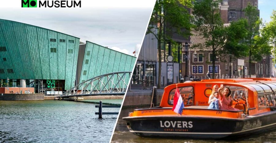 Amsterdam: 1-Hour Canal Cruise & NEMO Science Museum - Picking the right departure point for The Lovers canal boat