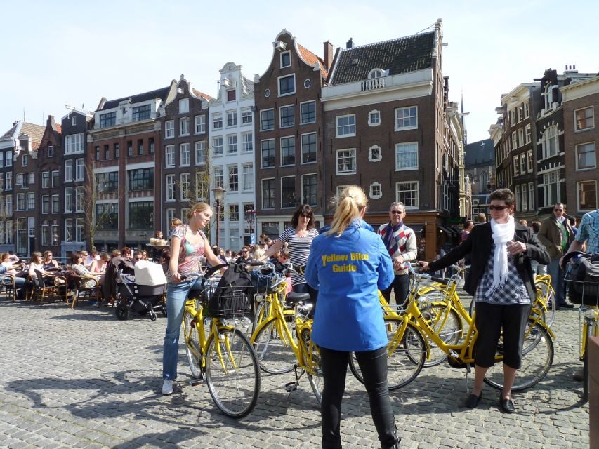 Amsterdam: 3h E-Bike Tour with break - Break time, ponchos, and biking etiquette in city traffic