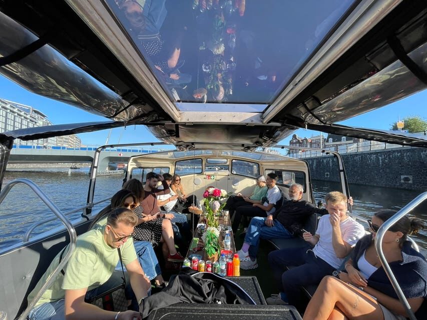 Amsterdam: 420 Smoke-Friendly Boat Tour - Onboard Vibes: Rolling, Reggae, and Heated Comfort