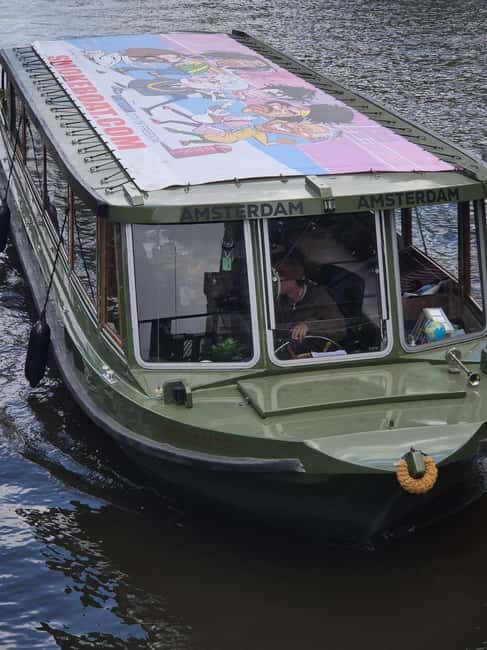 Amsterdam: 420 Smoke-Friendly Boat Tour - Finding the White Covered Boat and Boarding Smoothly