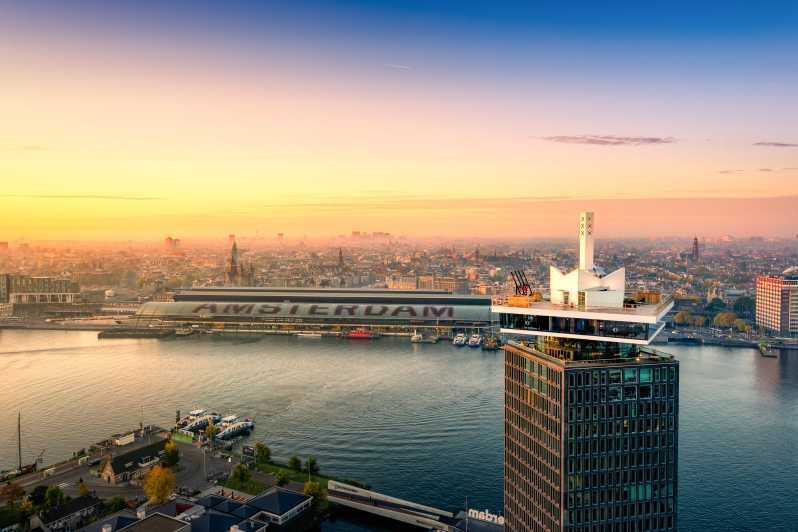 Amsterdam: A'DAM Lookout Entry Ticket with 1 drink - Inside the tower: what you’ll do before you even reach the rooftop
