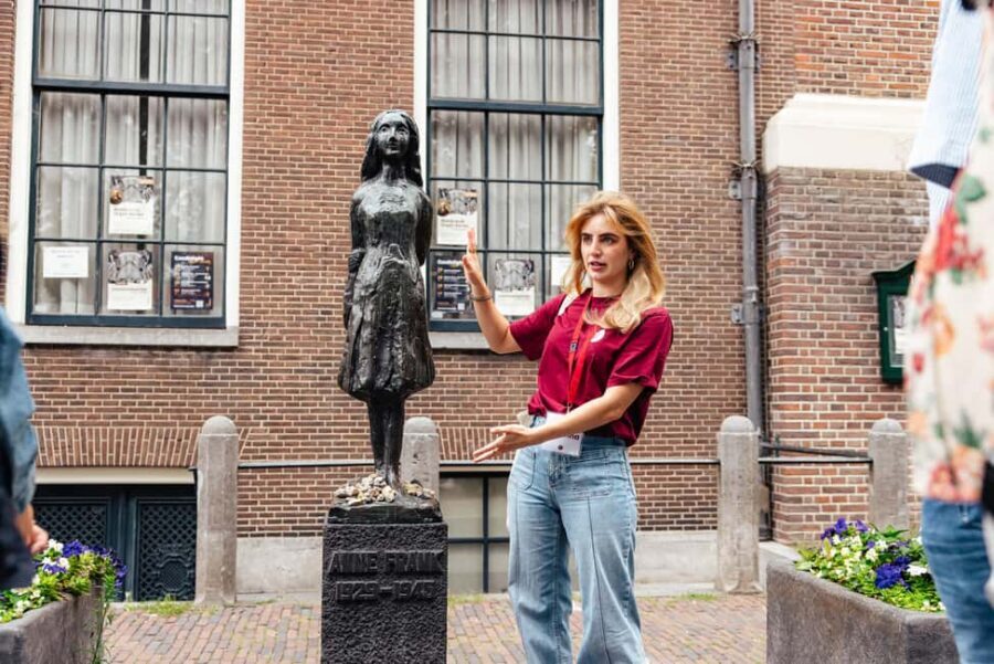 Amsterdam: Anne Frank Guided Walking Tour in DE/EN/IT/ES - Practical tips so the walk feels good, not painful