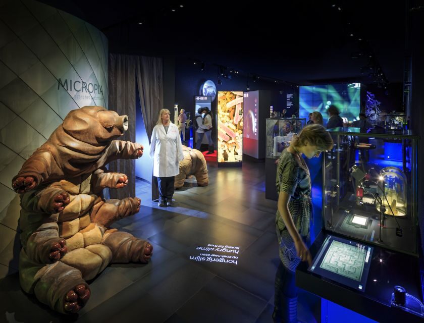 Amsterdam: ARTIS-Micropia Microbe Museum Entry Ticket - The Lab Side: Daily Talks and an Actual Laboratory Feel