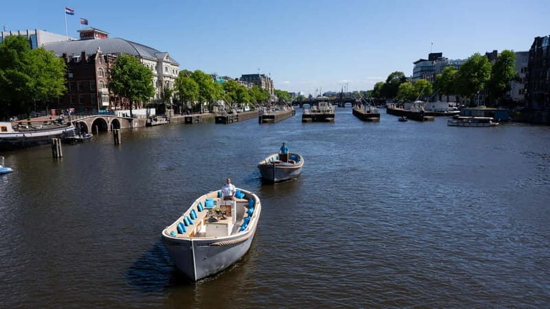 Amsterdam: Canal Cruise in Open Boat with Drink Option - The one-hour route and what you’ll actually see