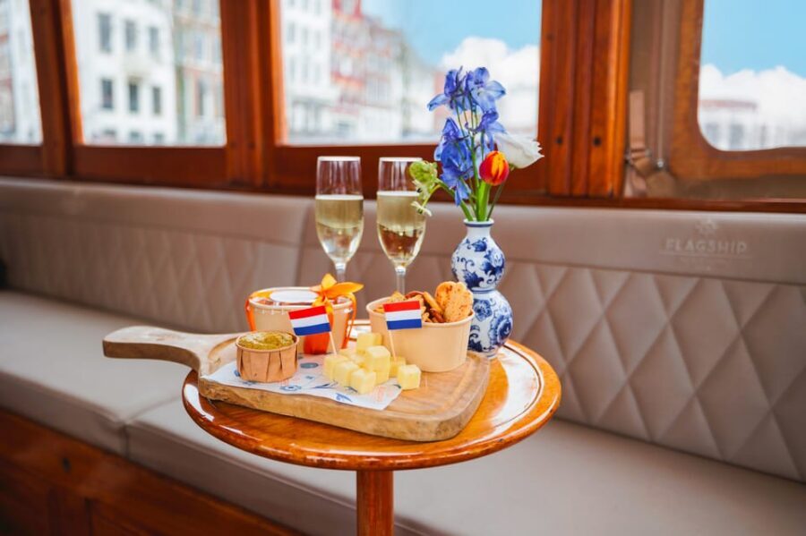 Amsterdam: Canal Cruise with Bubbles & Bites - Bubbles and bites: what’s really included (and what to watch)