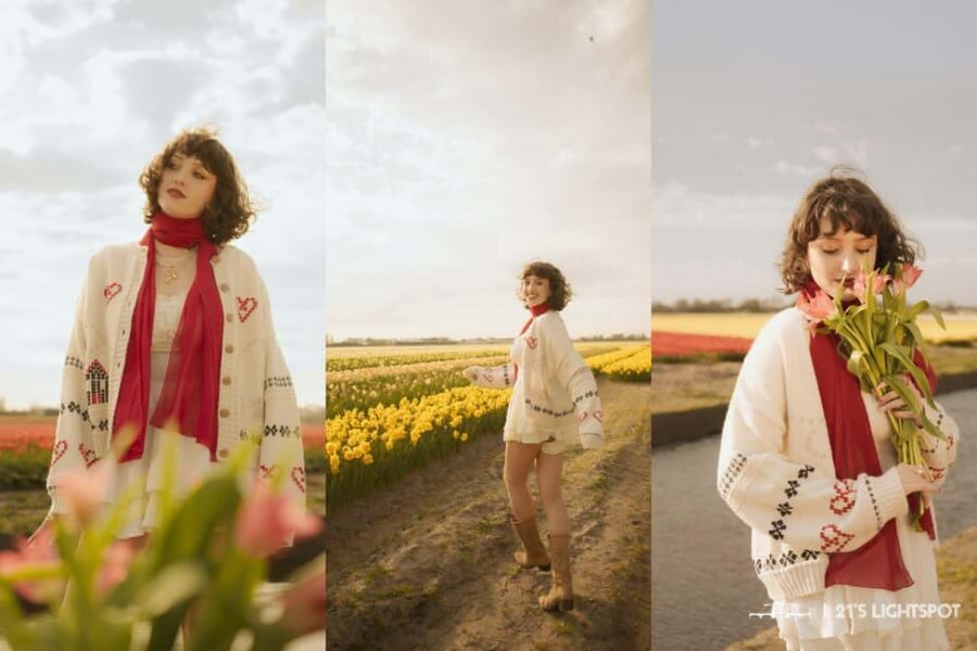 Amsterdam Canal, Tulip, Windmill Photoshoot | Custom Request - Posing help that actually reduces awkwardness