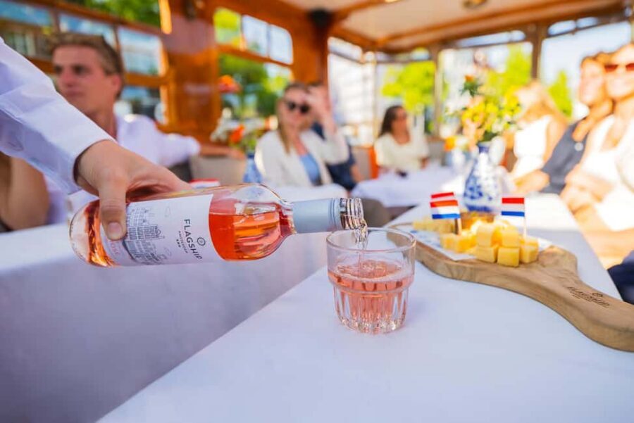 Amsterdam: Classic Saloon Boat Cruise with Cheese & Wine - The comfort factor: a covered saloon cruise that actually feels easy
