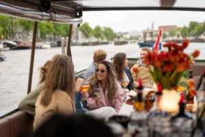 Amsterdam: Covered Heated Canal Cruise with Bitterballen - Inside the boat: heated, covered, and designed for actually seeing things