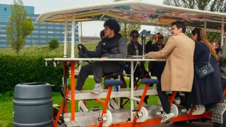 Amsterdam: Dutch Beer Bike Blast Tour with Onboard Bar - Meeting at Rhoneweg 1: The Part Where You Start Together