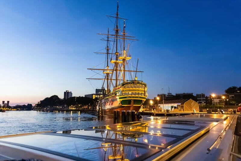 Amsterdam: Evening Cruise with Optional Wine and Snacks - Where you board on Stadhouderskade (and how to pick the best spot)