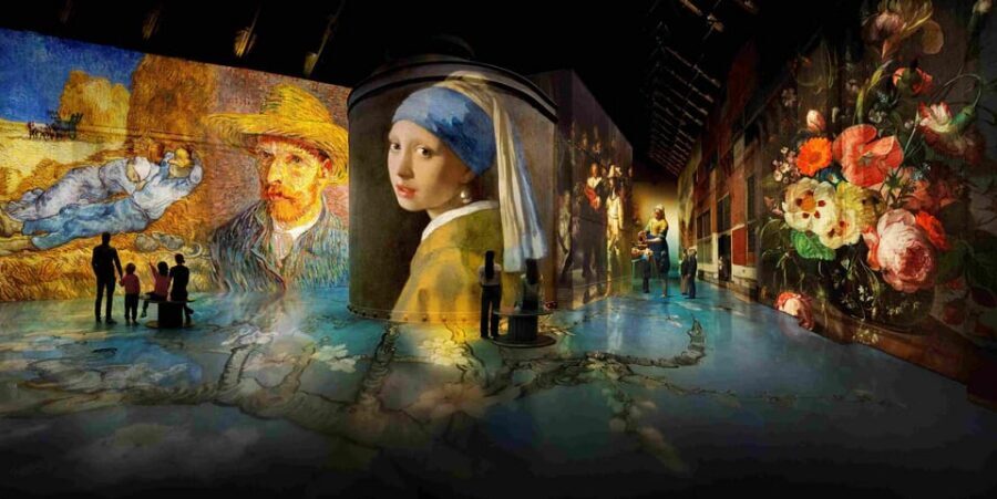 Amsterdam: Fabrique des Lumières Dutch Masters Ticket - Inside the halls: Vermeer to Rembrandt in light and sound