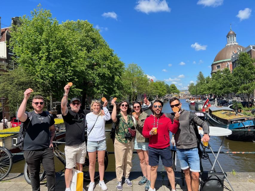 Amsterdam: Food Tour with Drinks by Spui, Canals and Jordaan - Drinks Included: Jenever, Beer Pairing, and Non-Alcohol Choices