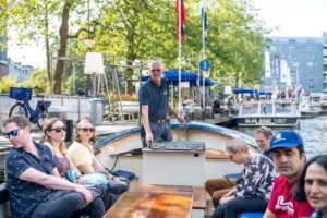 Amsterdam: Guided City Highlights Open Boat Canal Cruise - Finding the dock at Stadhouderskade 501 by tram