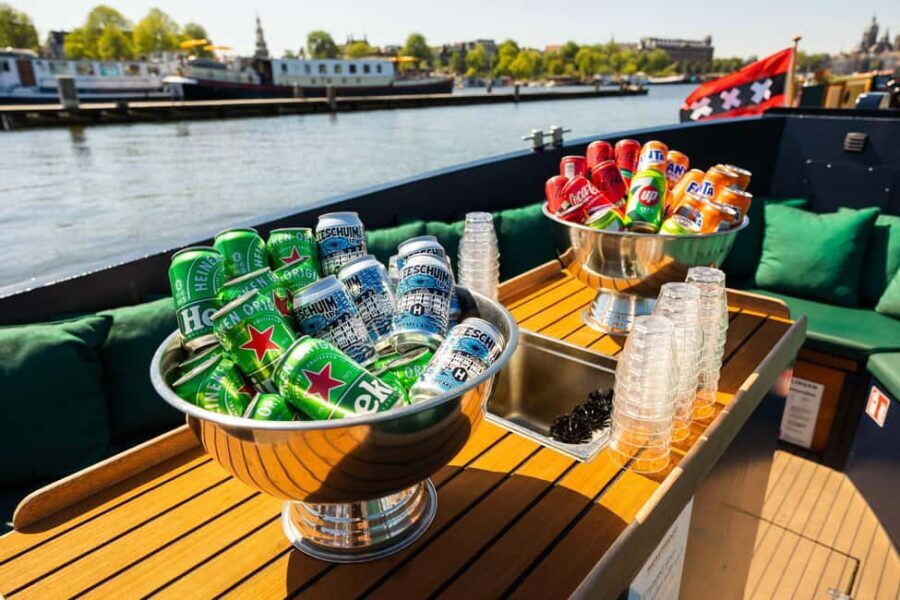 Amsterdam: Guided Open Boat Cruise Unlimited Drinks Option - Key highlights I’d plan around