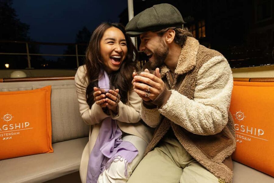 Amsterdam: Heated Canal Cruise with Unlimited Drinks & Bite - Onboard Comfort: Warmth, Covers, and the Boat Setup