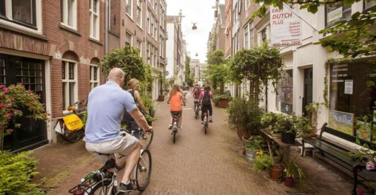Amsterdam: Hidden Gems & Highlights Guided Bike Tour - Meeting Point, Bikes, and How the Ride Feels in Real Life