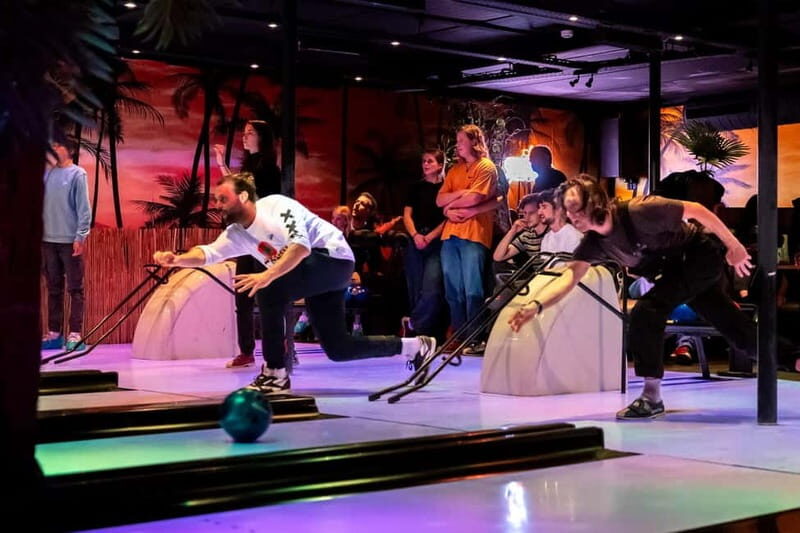 Amsterdam: LED Bowling Experience - Sound, Video, and the Sub-Tropical Party Vibe