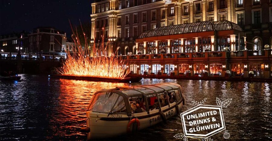 Amsterdam: Light Festival Boat with Unlimited Drinks & Snack - Key things you’ll notice on this Amsterdam Light Festival cruise