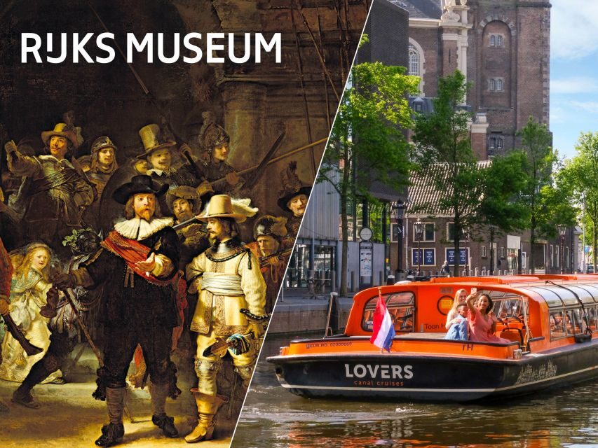 Amsterdam: Rijksmuseum Entry Ticket and Canal Cruise Combo - The audio experience on the boat: 19 languages via GPS