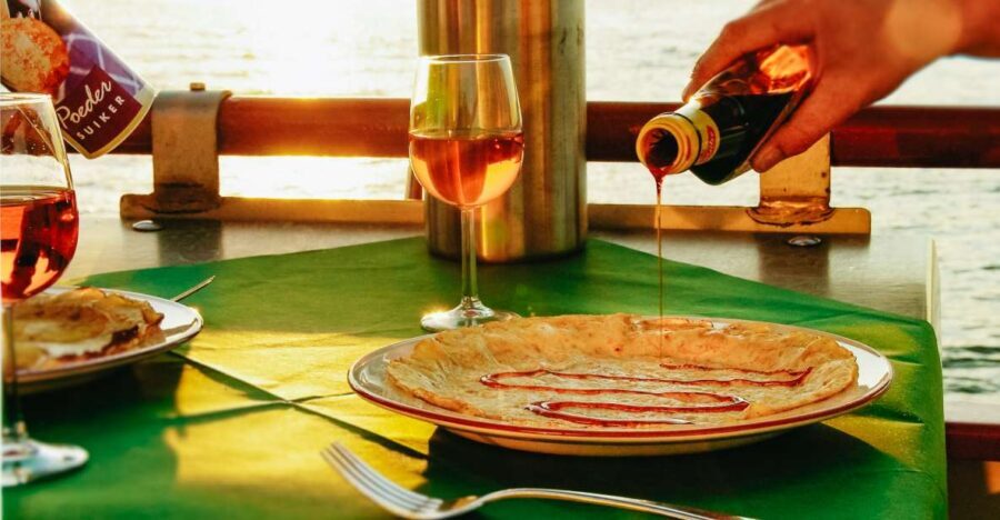 Amsterdam: River Cruise With All-You-Can-Eat Dutch Pancakes - The 75-minute IJ river cruise: what you actually see