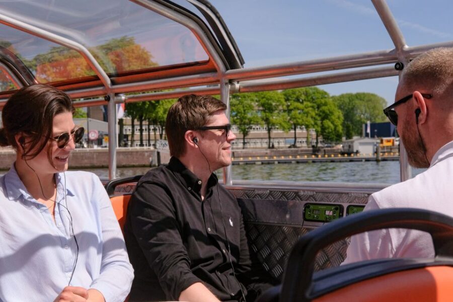 Amsterdam: Semi-Open Canal Boat Cruise - What the 19-language audio guide is like (and how to use it)
