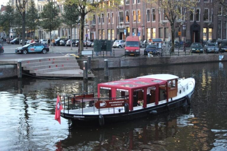 Amsterdam: Small-Group Canal Cruise incl. Drinks and Snacks - Why the Route Works: Full Center Canal Time Without the Big-Boat Bottlenecks