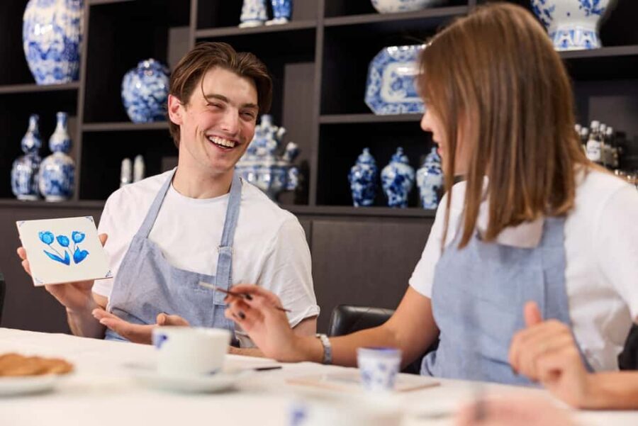 Amsterdam: Traditional Dutch Blue Tile Painting Workshop - Delftware storytelling that stays practical (not lecture-y)