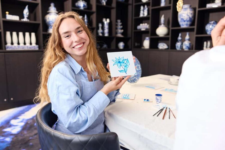 Amsterdam: Traditional Dutch Blue Tile Painting Workshop - The workshop vibe: small groups, patient hosts, real guidance