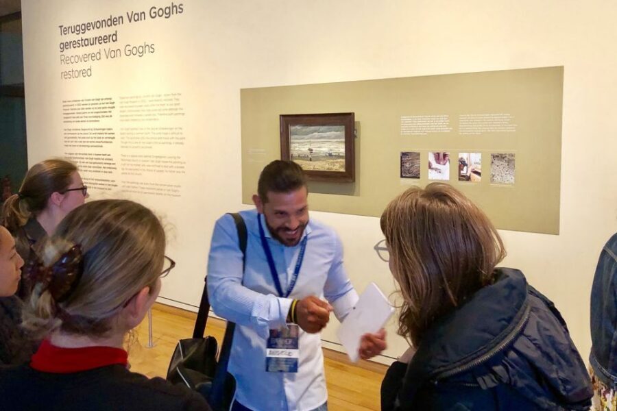 Amsterdam: Van Gogh Museum Masterpieces Tour up to 8 guests - Where You Start at Cobra Café (and Why It Sets the Tone)