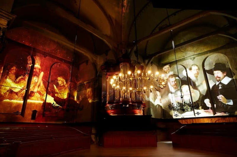 Amsterdam: Van Gogh & Rembrandt Captivating Experience Entry - Step inside Noorderkerk, a church that still works