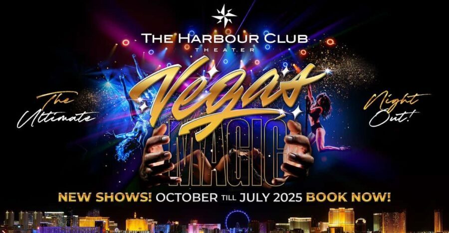 Amsterdam: VEGAS Dinner Show with 3-Course Sharing Menu - What VEGAS Really Feels Like at the Harbour Club Theater