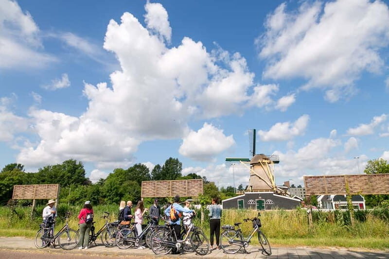 Amsterdam: Windmill, Cheese, and Countryside E-Bike Tour - The Short City Intro: A’DAM Tower and Eye Film Museum Views
