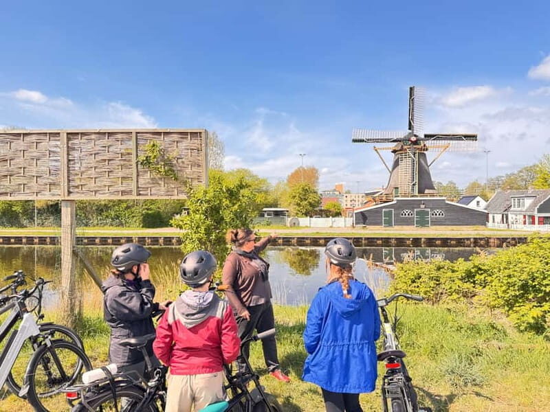 Amsterdam: Zaanse Schans Windmills & Zaandam E-Bike Tour - Zaandam’s Inntel Hotel: the surreal “stack of houses” moment
