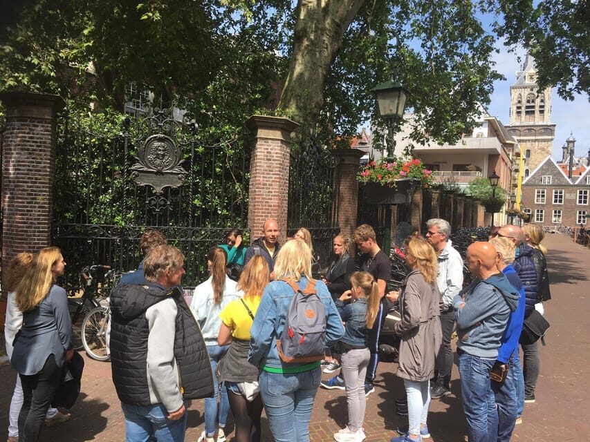 Delft: City Center Walking Tour - Old Church tower: the lopsided mystery you’ll remember