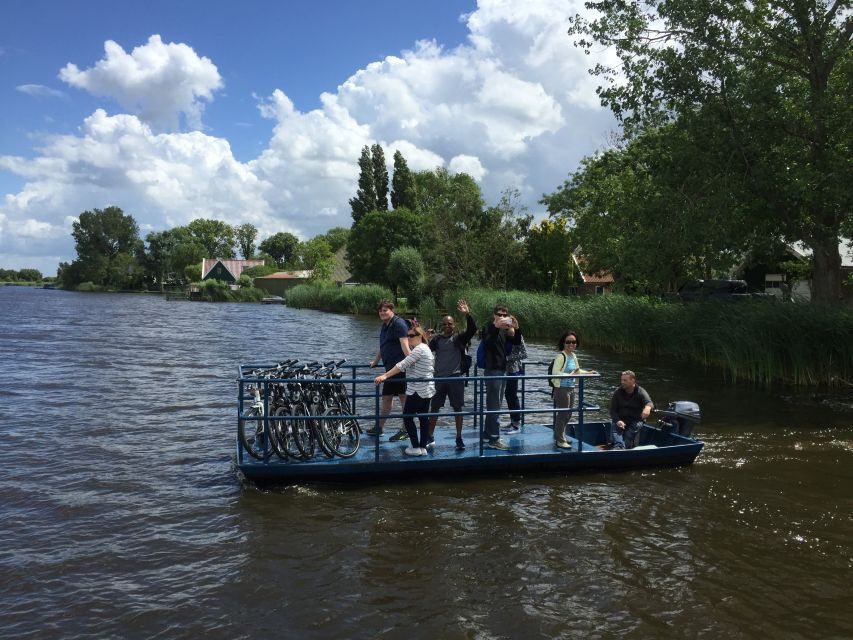 From Amsterdam: Countryside Bike Tour - Getting out of Amsterdam: ferry over the IJ-lake, then straight to the countryside
