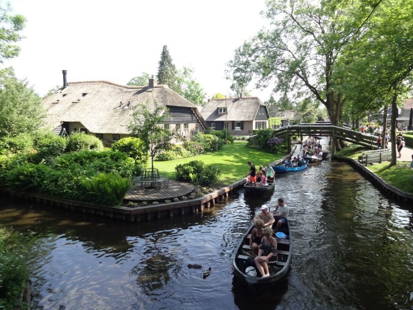 From Amsterdam: Giethoorn Day Trip with Small Electric Boat - Giethoorn on Foot: 180+ Bridges and Thatched Roofs Worth Slow Walking