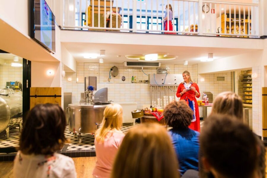 From Amsterdam: Keukenhof and Dutch Countryside Tour - Volendam: cheese tasting and that village-coast feeling