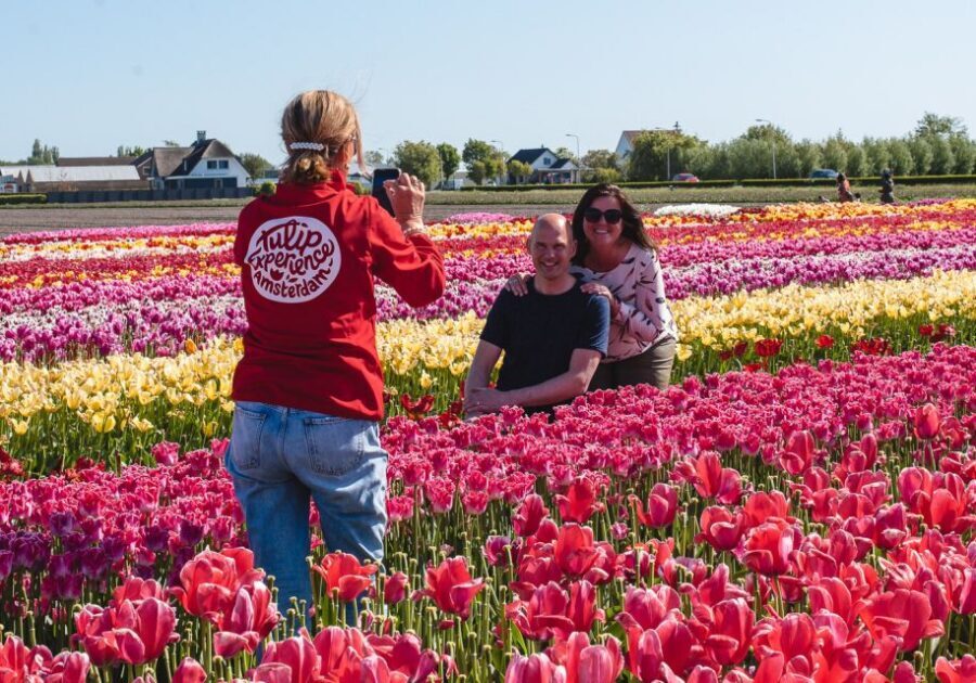 From Amsterdam: Keukenhof Gardens & Tulip Experience Tour - Keukenhof Gardens: 15 km of paths in about 3.2 hours