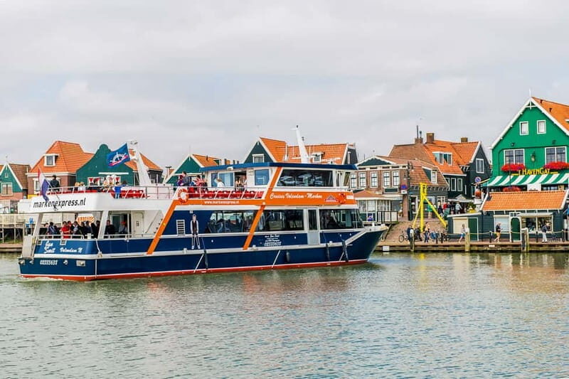 From Amsterdam: Zaanse Schans, Volendam & Marken Day Trip - Zaanse Schans and the Windmill Stop: Where the Dutch Craft Still Shows