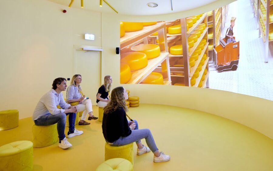 Gouda: Gouda Cheese Experience Entry Ticket - Entering the Exhibit: Odes to the Cow and the First Story Beat