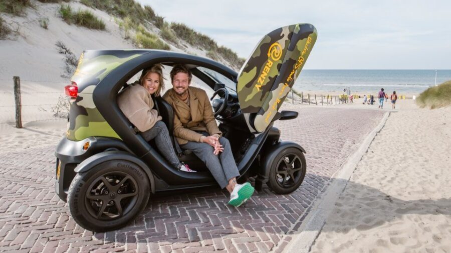 Lisse: Self-Drive Electric Car Dune and Beach Audio Tour - Audio guide facts that make your drive more than scenery