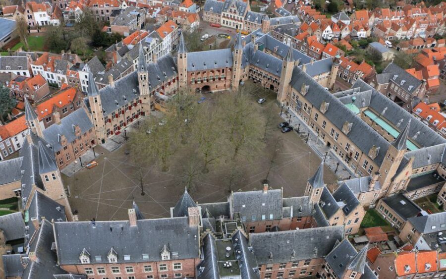 Middelburg: Guided City Walking Tour - The Abbey with tower (Long John): Middelburg’s skyline moment