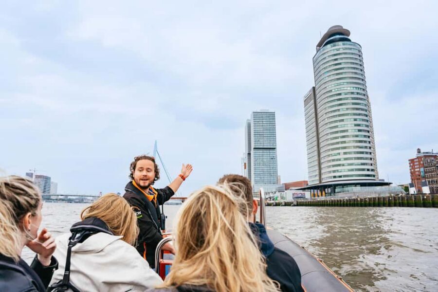RIB Speedboat Sightseeing Cruise - First Rush: What the RIB Ride Feels Like on the Maas