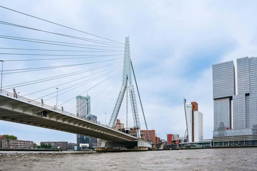 RIB Speedboat Sightseeing Cruise - Maas River Route: Rotterdam Center to Schiedam and Back