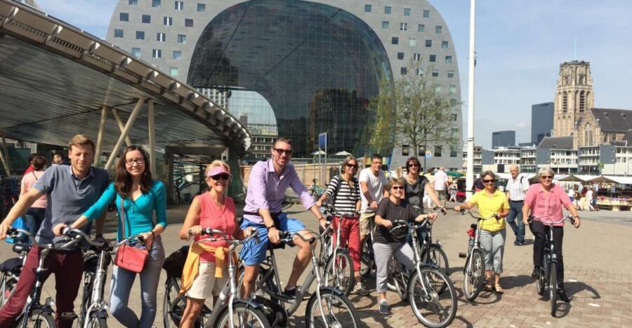 Rotterdam: 2.5-Hour Highlights Bike Tour - Central Station and City Hall: The Big-Build Rotterdam Story