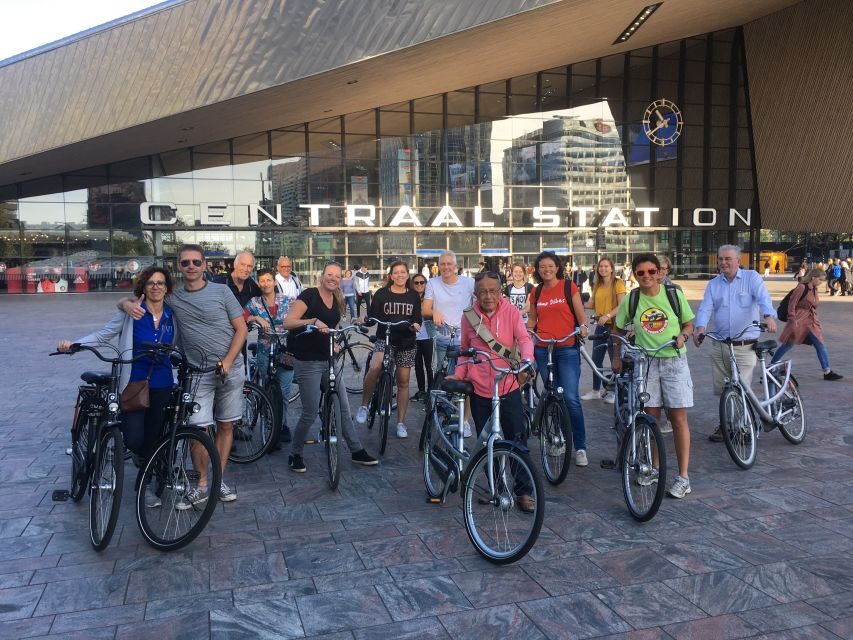 Rotterdam: 2.5-Hour Highlights Bike Tour - Markthal: The Market Hall That Looks Like a World Inside a Building