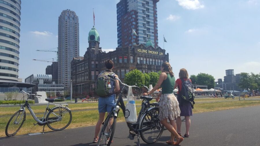 Rotterdam: City Highlights Guided Bike Tour - Off-main-street cycling and the reality of Dutch bike lanes