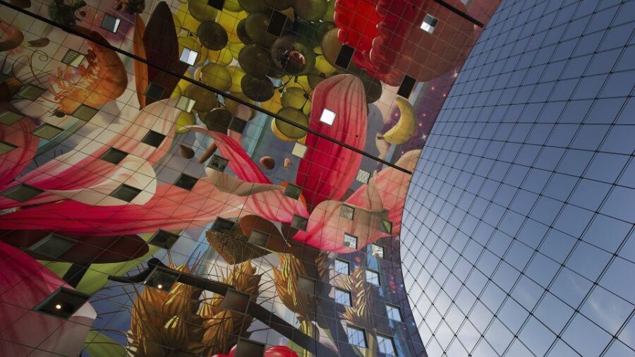 Rotterdam: De Rotterdam, Cube Houses, Watertaxi and Markthal - Cube Houses: famous outside views, and what to plan for next