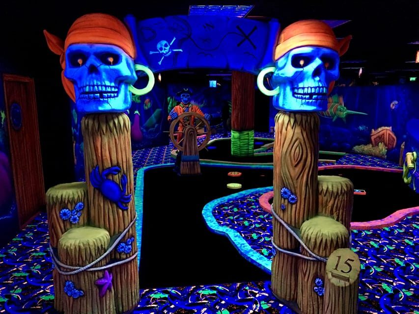 The Hague: Glowgolf Glow in the Dark Indoor Minigolf - Key highlights to know before you go